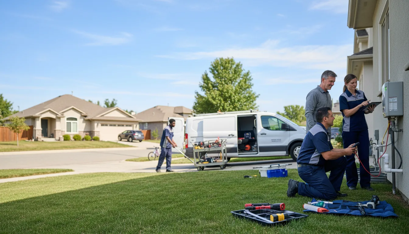Tankless water heater service in Temple, GA